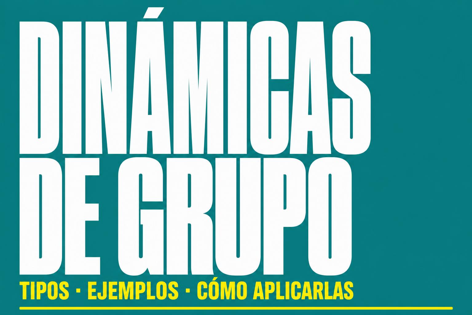 Dinámicas de grupo