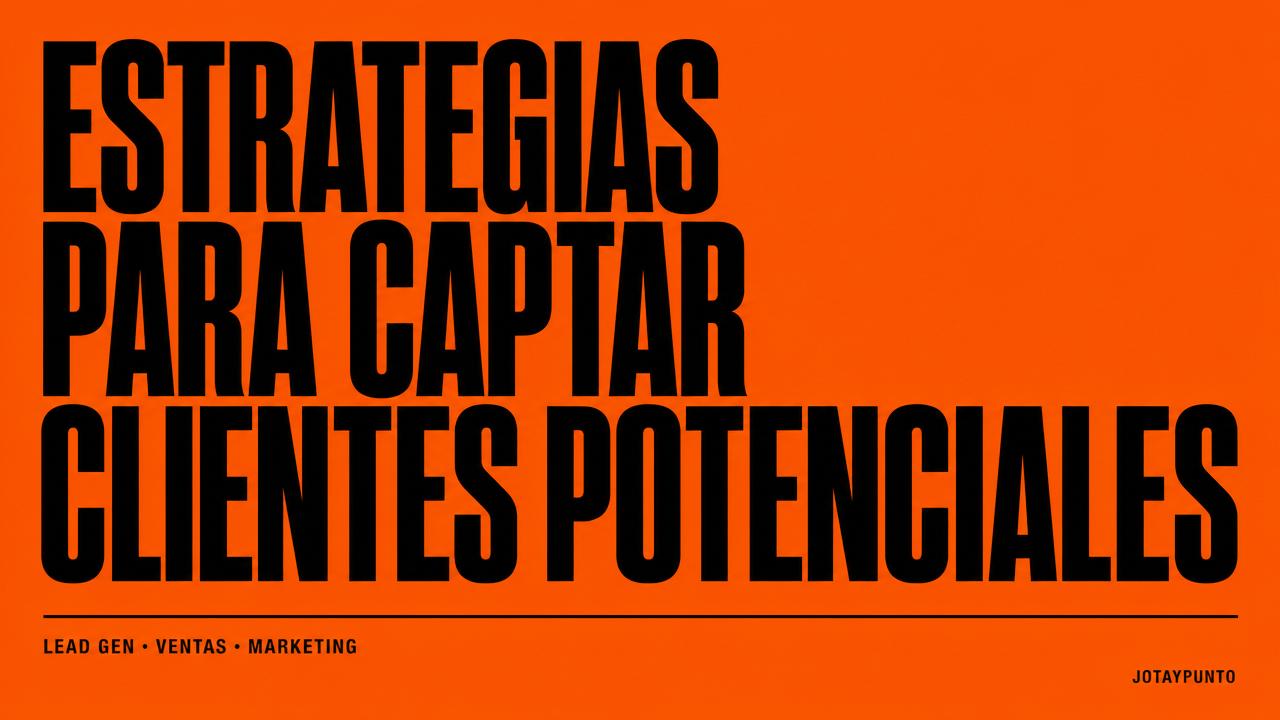 Estrategias para captar clientes potenciales