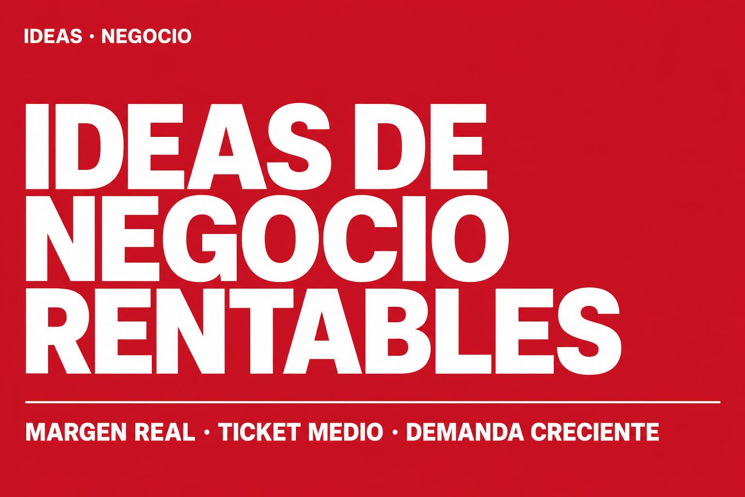 Ideas de negocio rentables para 2024