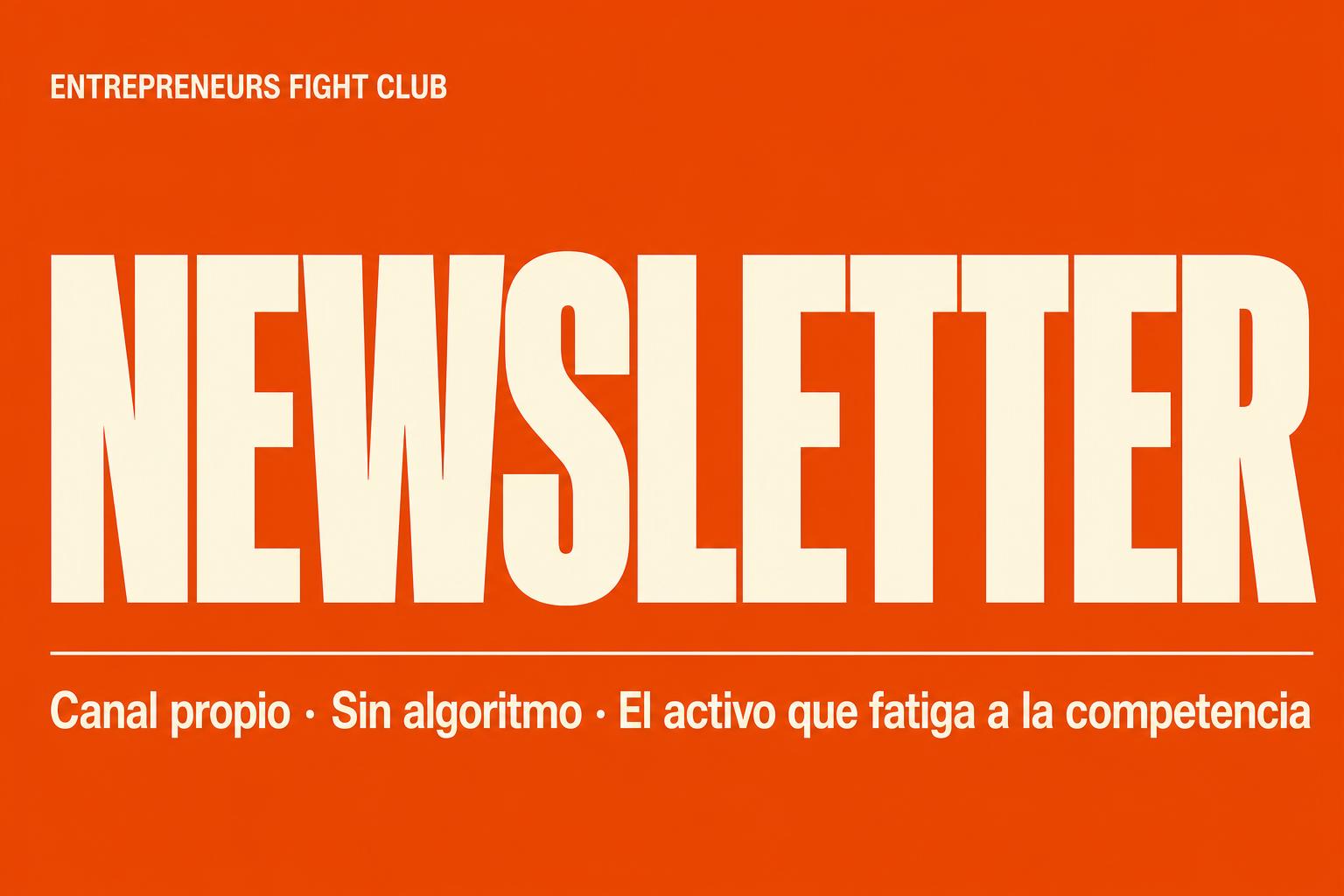 La newsletter como activo: el negocio que fatiga a tu competencia