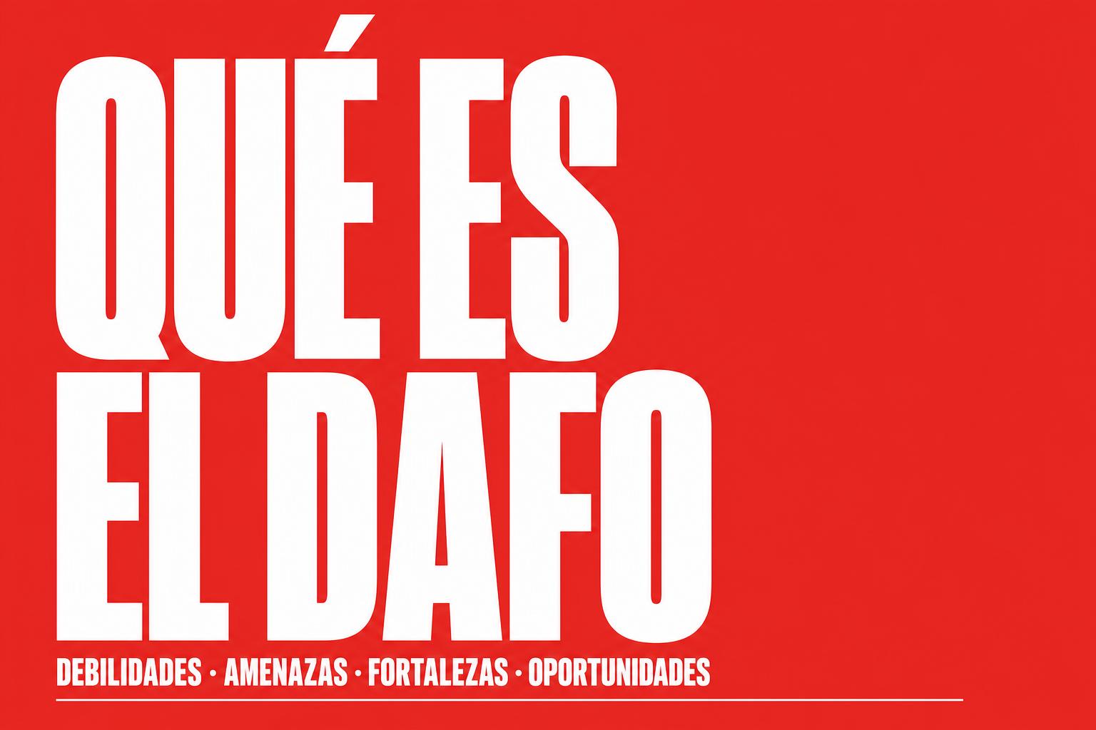 Qué es el DAFO