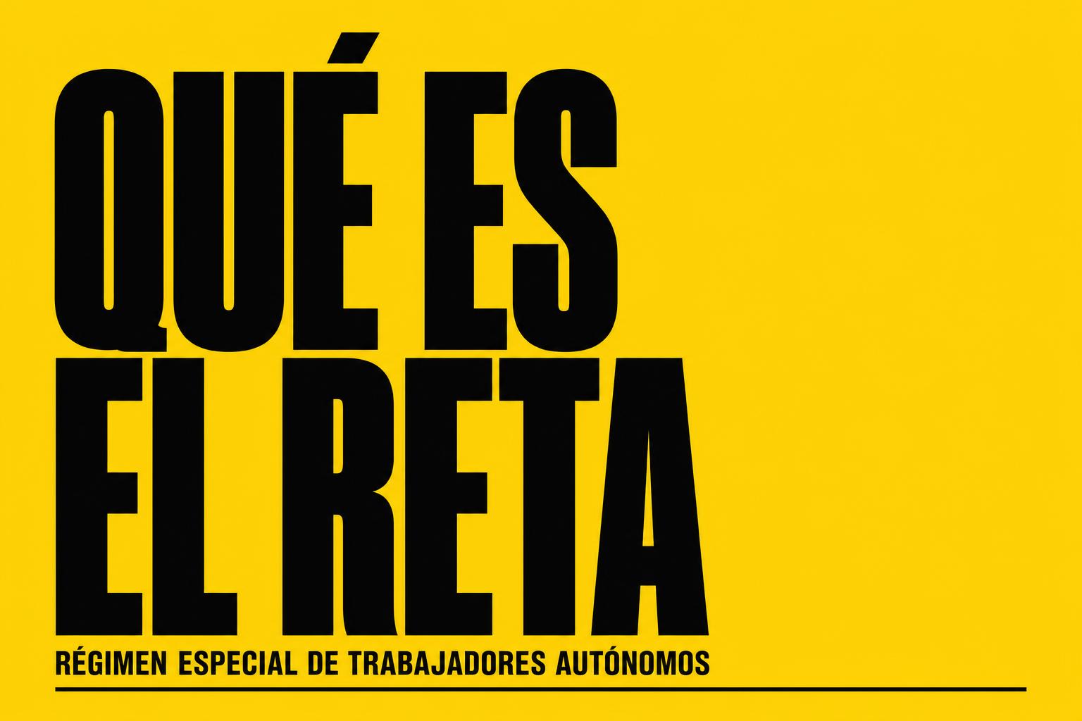 Qué es el RETA