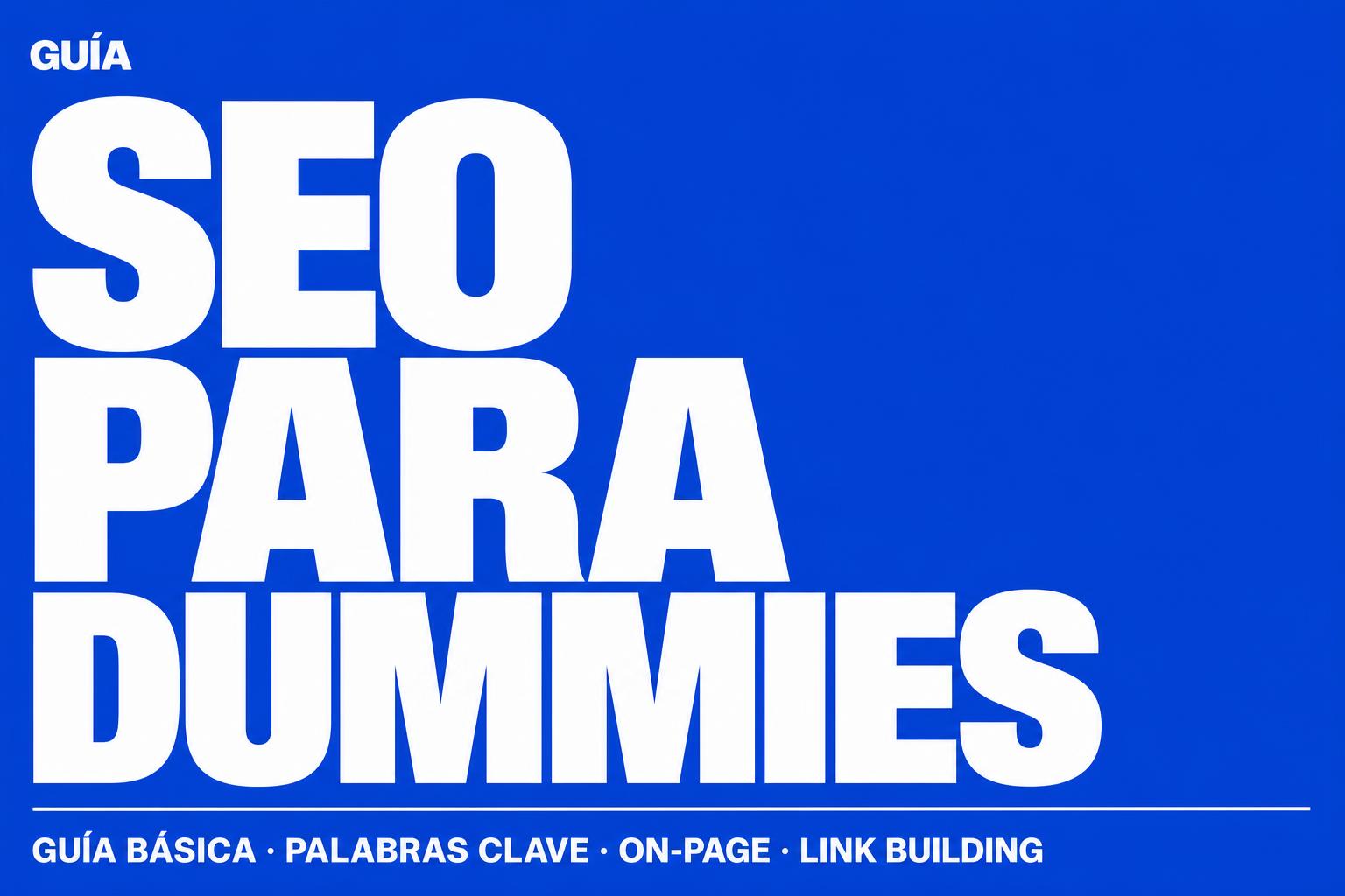 Manual de SEO para Dummies