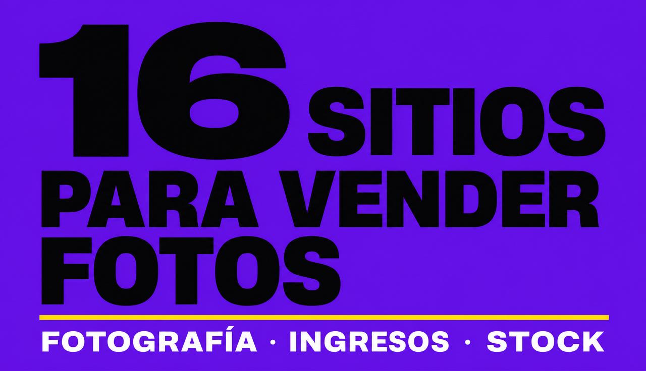16 Mejores sitios para vender tus fotos en internet